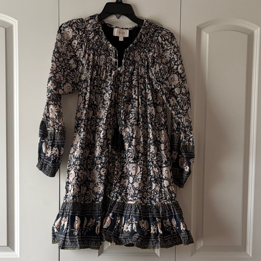 Cleobella Elly Mini Dress Tripura Pattern Size XS